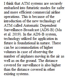 6.2 Discussion Air Traffic Management Systems